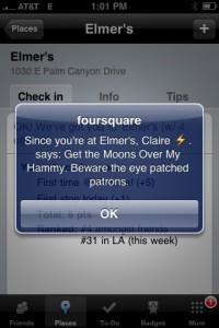foursquare recommendation